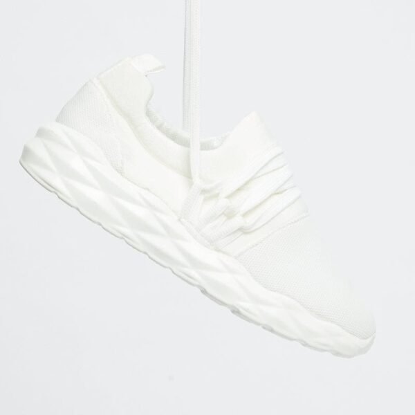 White Strap Detail Sneakers